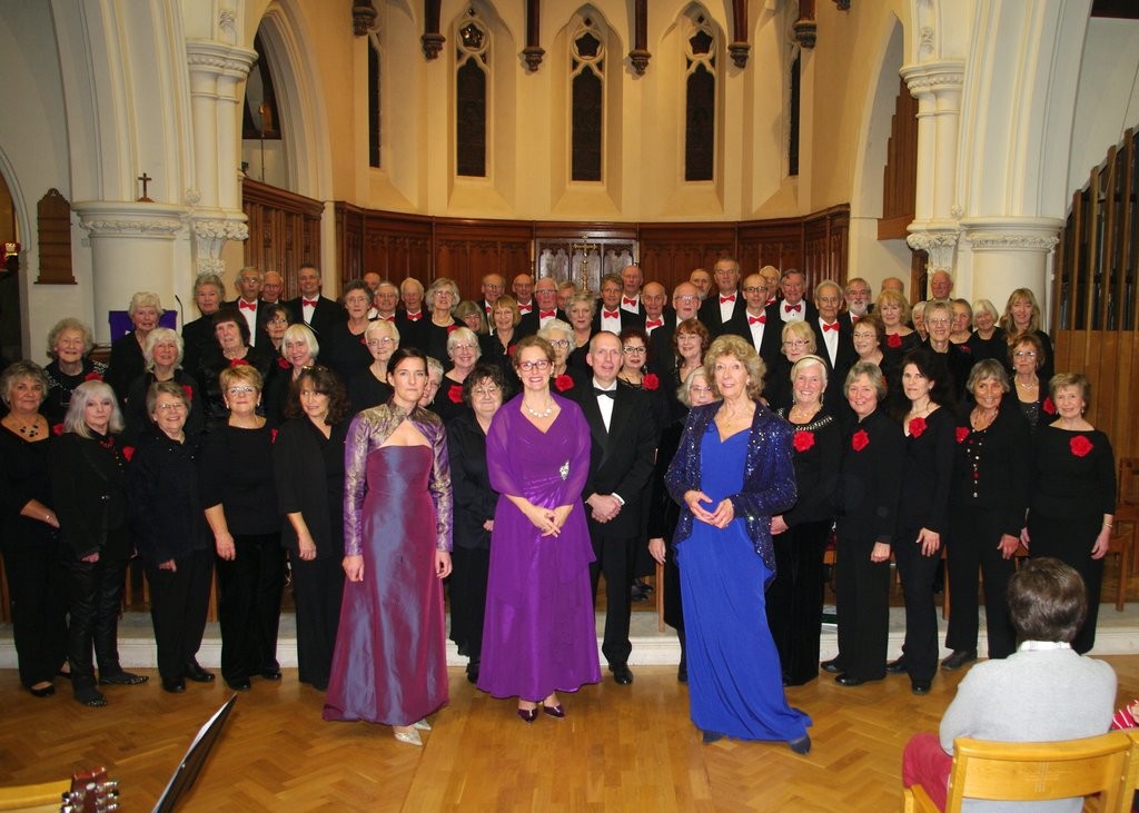 Seaford Choral Society Concert, St. Leonard's Church, Saturday November 26th 2016, with Dame Felicity Lott